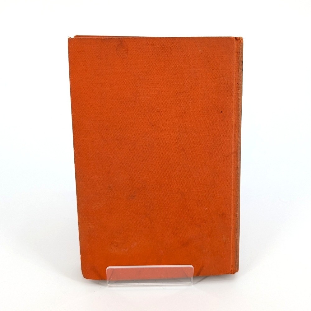 Grosset & Dunlap The Sea Wolf by Jack London Vintage 1904 Hardcover Orange Cloth